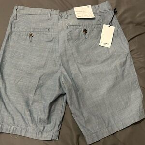 NWT Goodfellow & Co Mens Blue The Every Wear Shirts 7" 30